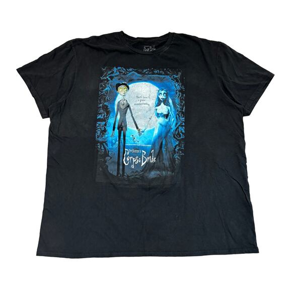 Corpse Bride Tim Burton Grave Misunderstanding Movie Poster Shirt Size 2XL - Picture 1 of 11